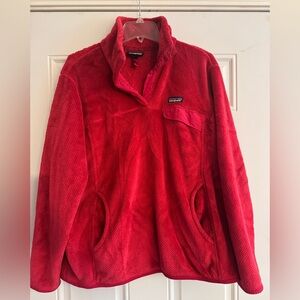 Patagonia Red Teddy Jacket